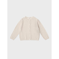 Louisiella Light Beige Ianthe Knit Cardigan