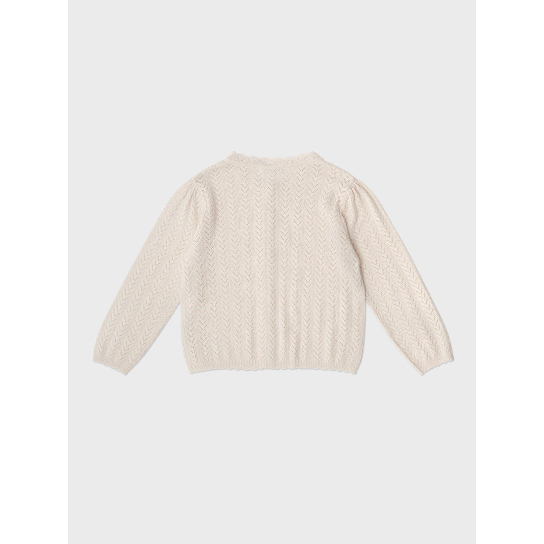 Louisiella Light Beige Ianthe Knit Cardigan