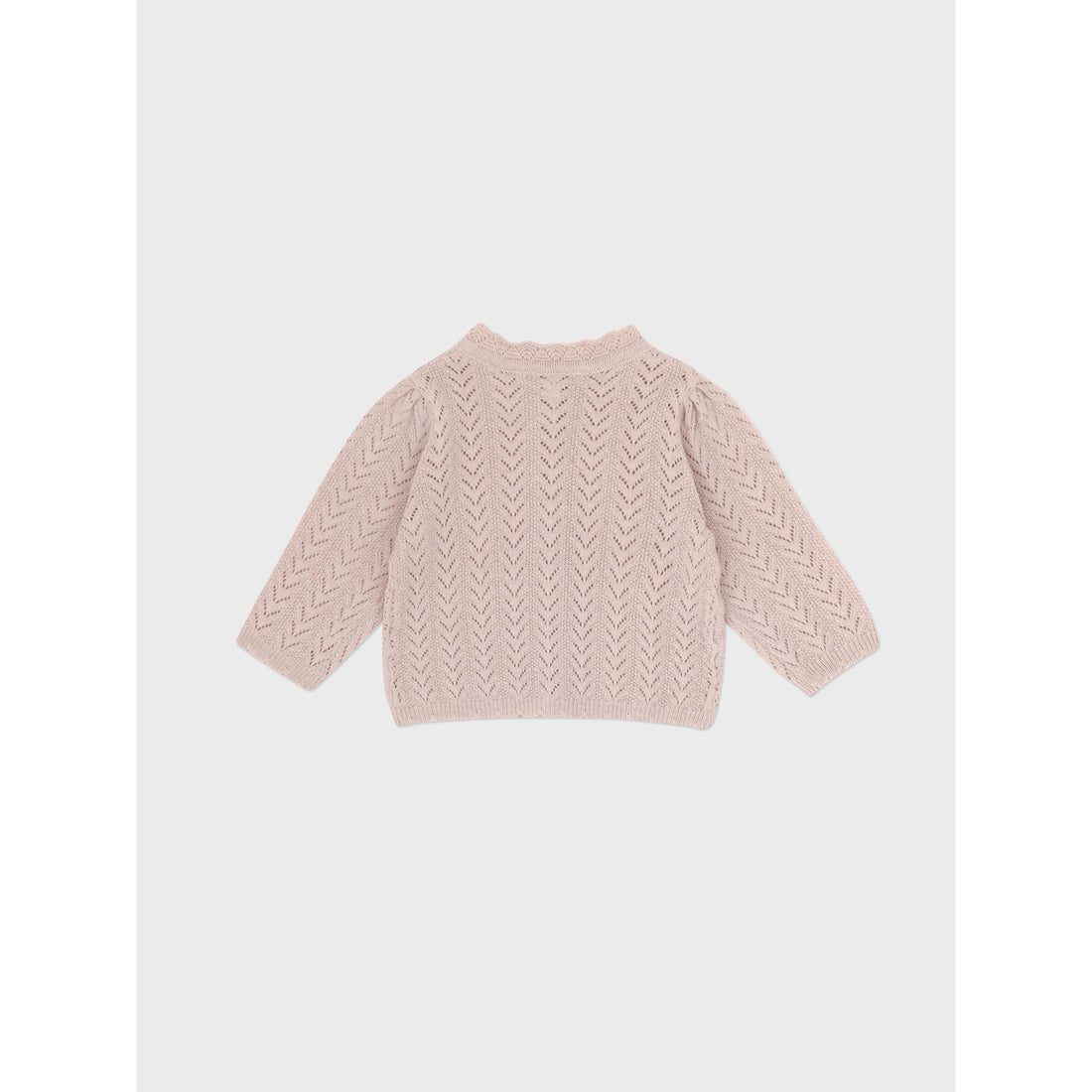 Louisiella Pink Baby Ianthe Knit Cardigan