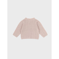 Louisiella Pink Baby Ianthe Knit Cardigan