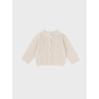 Louisiella Light Beige Baby Ianthe Knit Cardigan