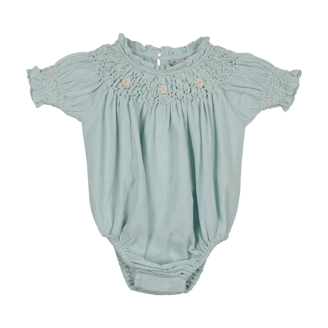 Bebe Organic Cloud Blue Maya Romper