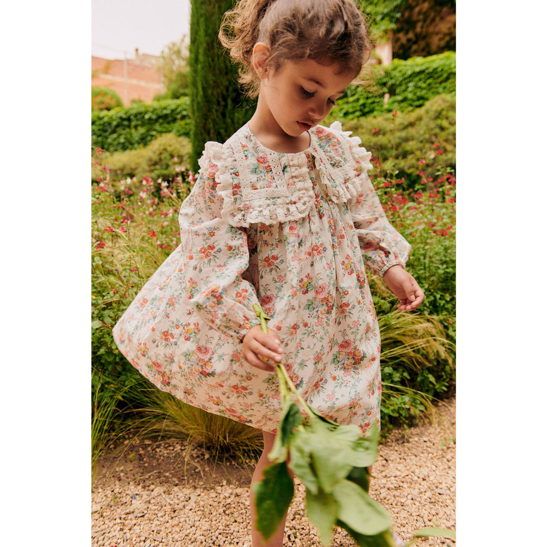 Louise Misha Cream Arinola Dress
