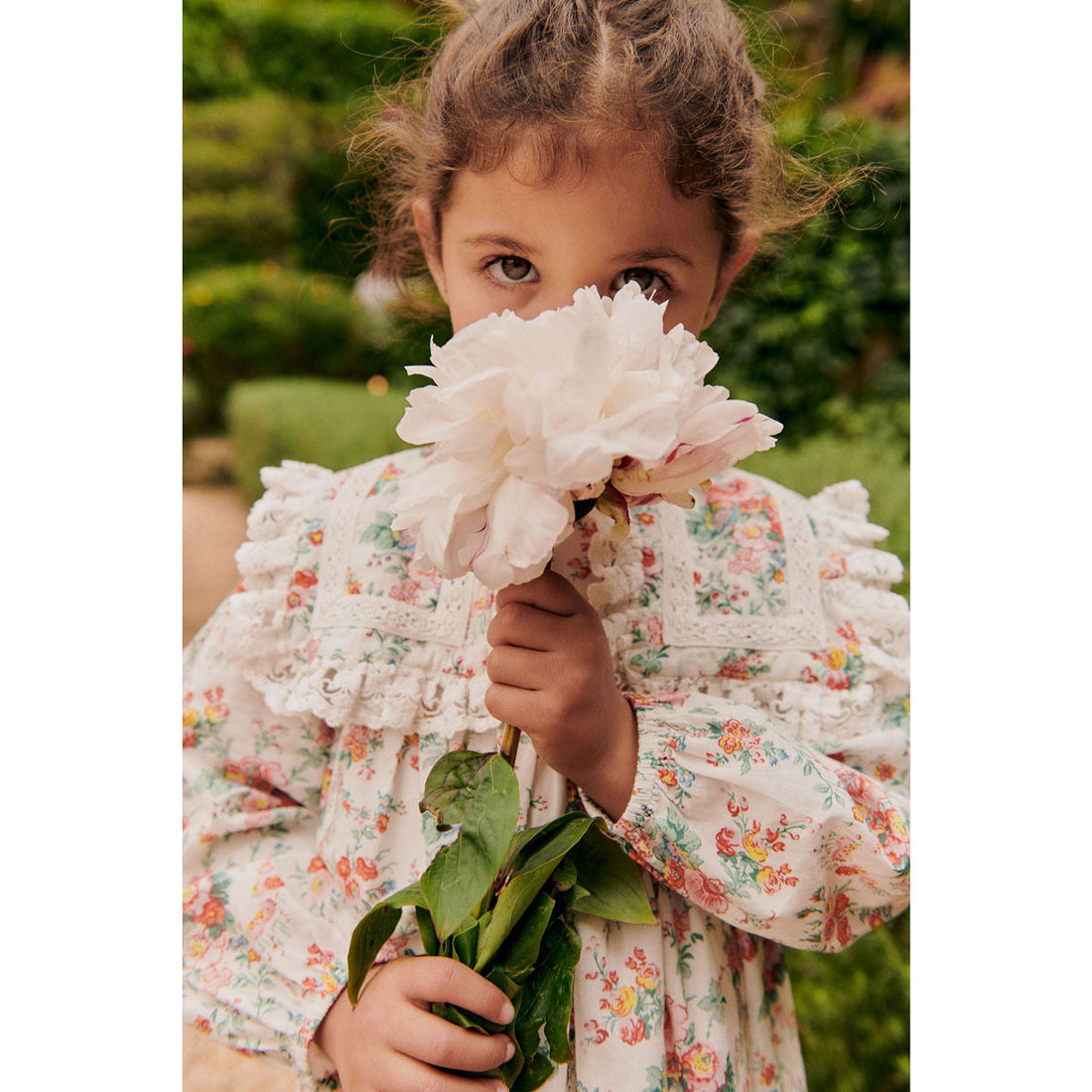 Louise Misha Cream Arinola Dress