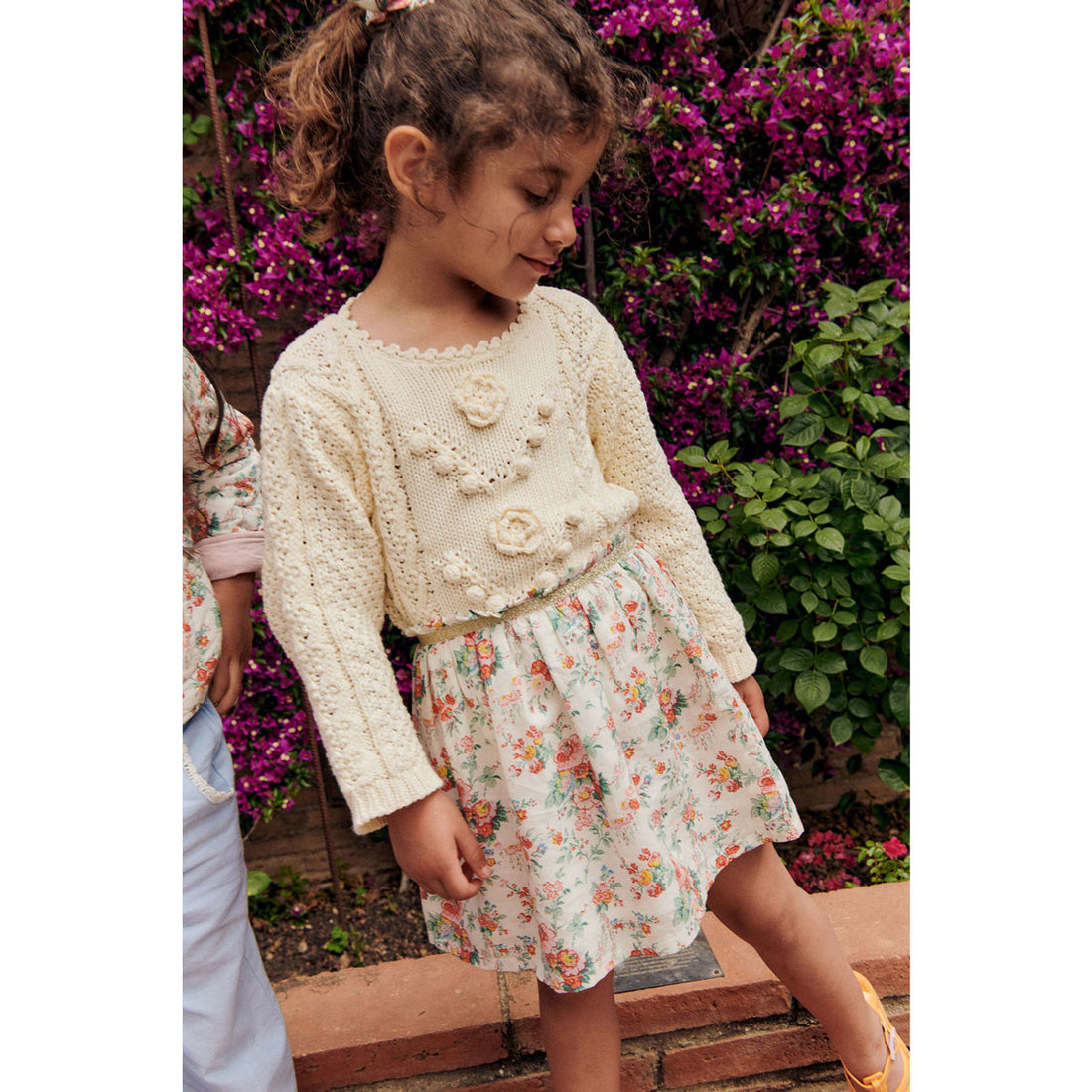 Louise Misha Cream Cephee Skirt