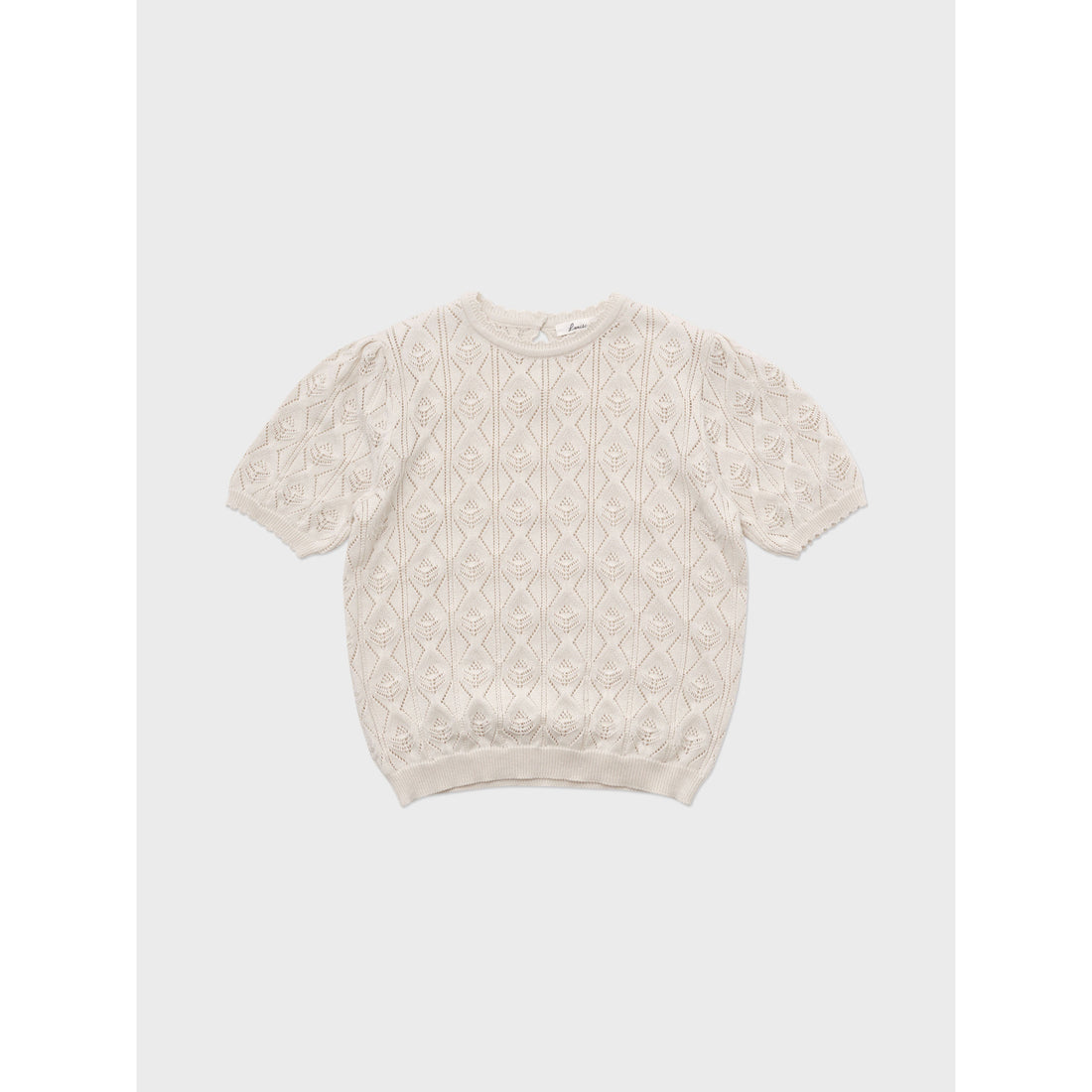 Louisiella Cream Beige Ione Knit Pullover