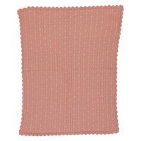 Bebe Organic  Antique Rose Loulou Blanket