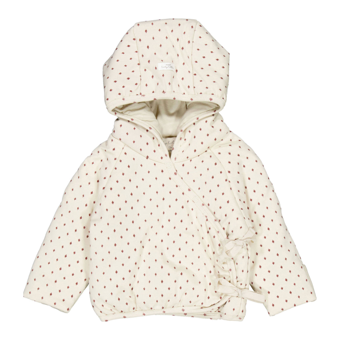Lovely Littles Burgundy Damask - The Printed Jacket
