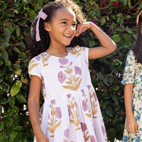 Pink Chicken Lavender Dandelion Marisol Dress