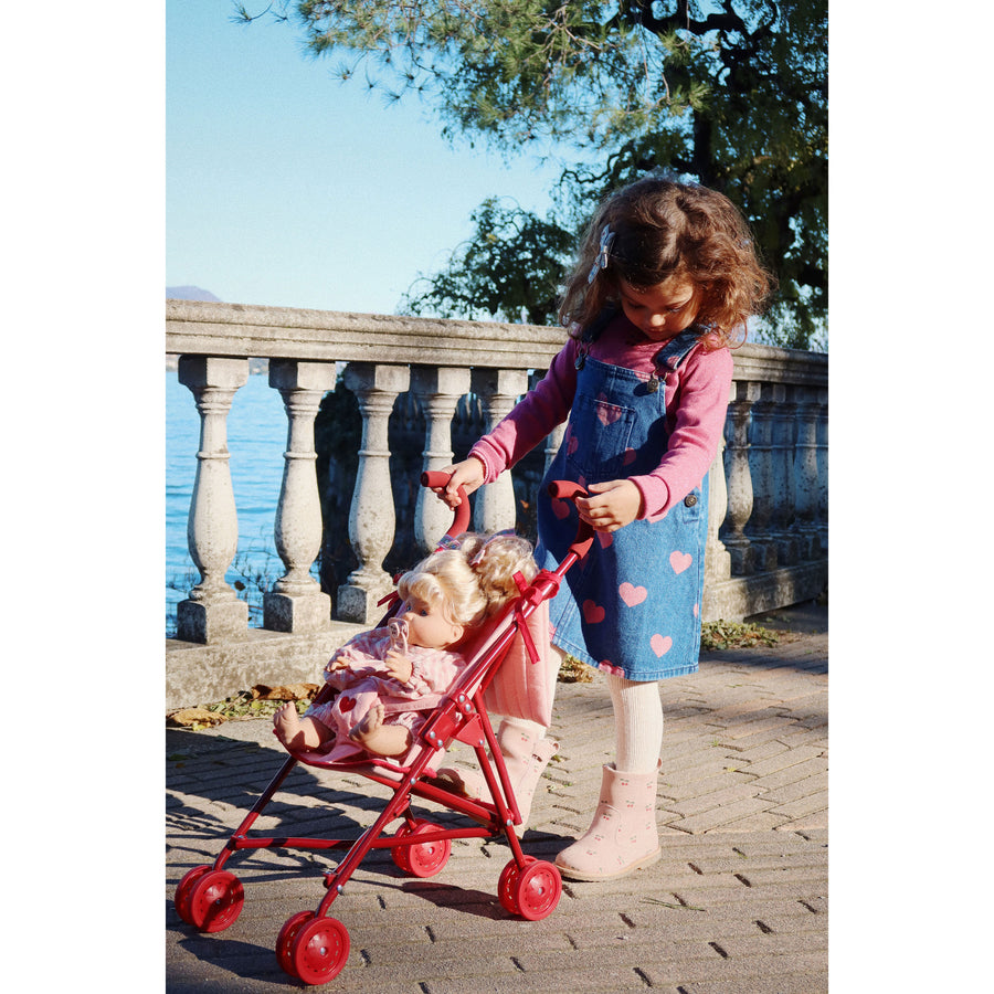 Konges Slojd Bon Coeur Pink Magot Overall Dress