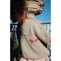 Konges Slojd Tea Lou Bow Sweatshirt