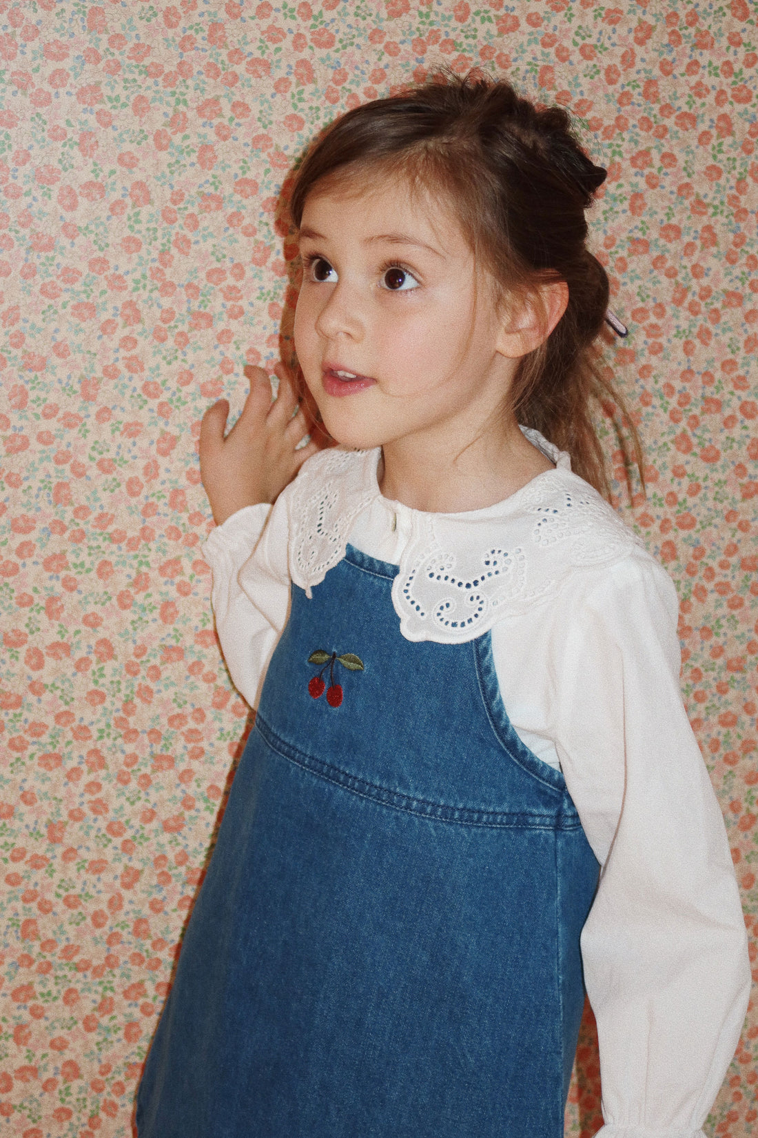 Konges Slojd Denim Blue Margot Strap Dress