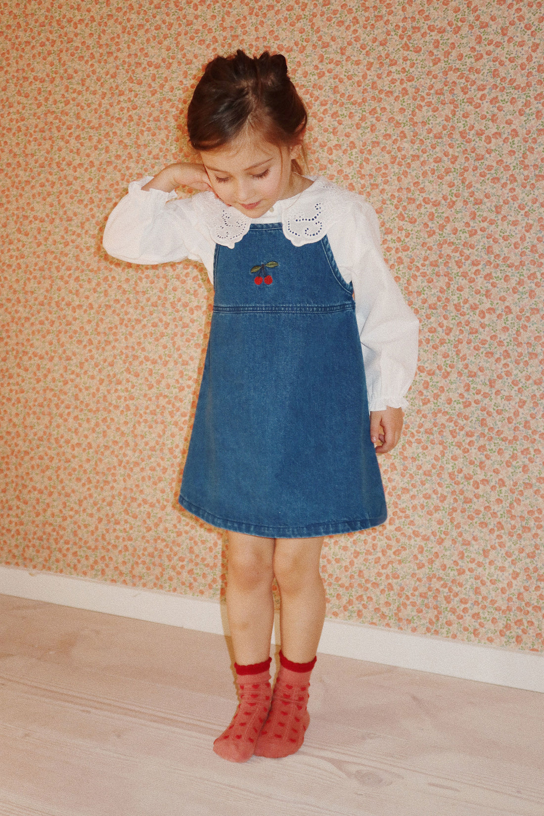 Konges Slojd Denim Blue Margot Strap Dress