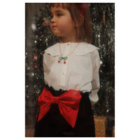 Konges Slojd Cherry Pearly Necklace & Bracelet Set