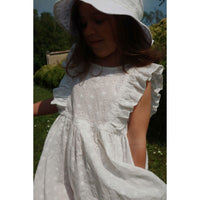 Konges Slojd Optic White Lacey Dress