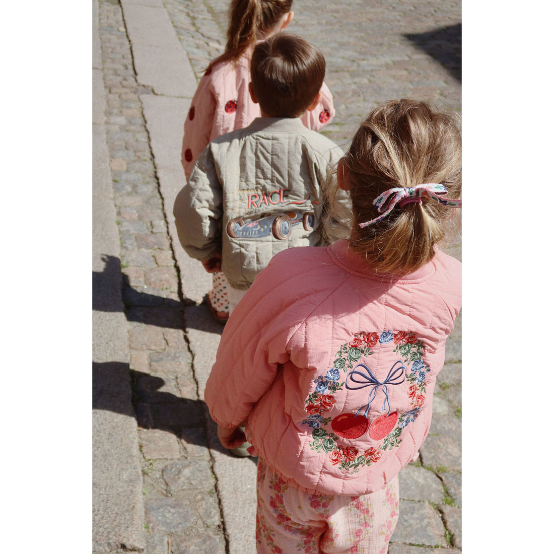 Konges Slojd Strawberry Ice Juno Bomber Jacket