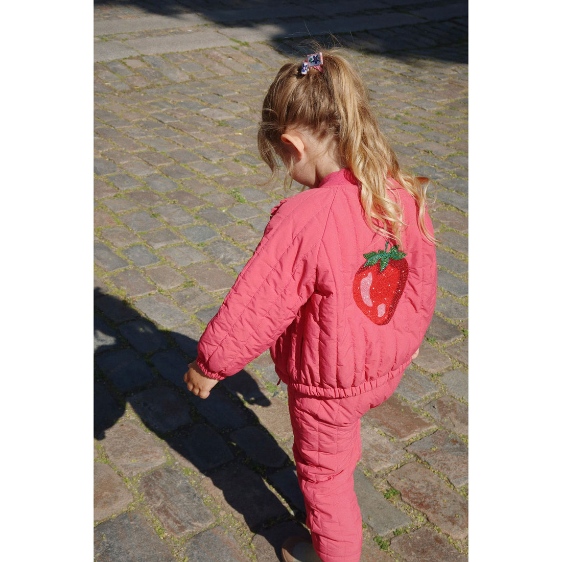 Konges Slojd Rasberry Wine Juno Bomber Jacket