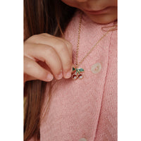 Konges Slojd Gold Cherry Jewelry Set