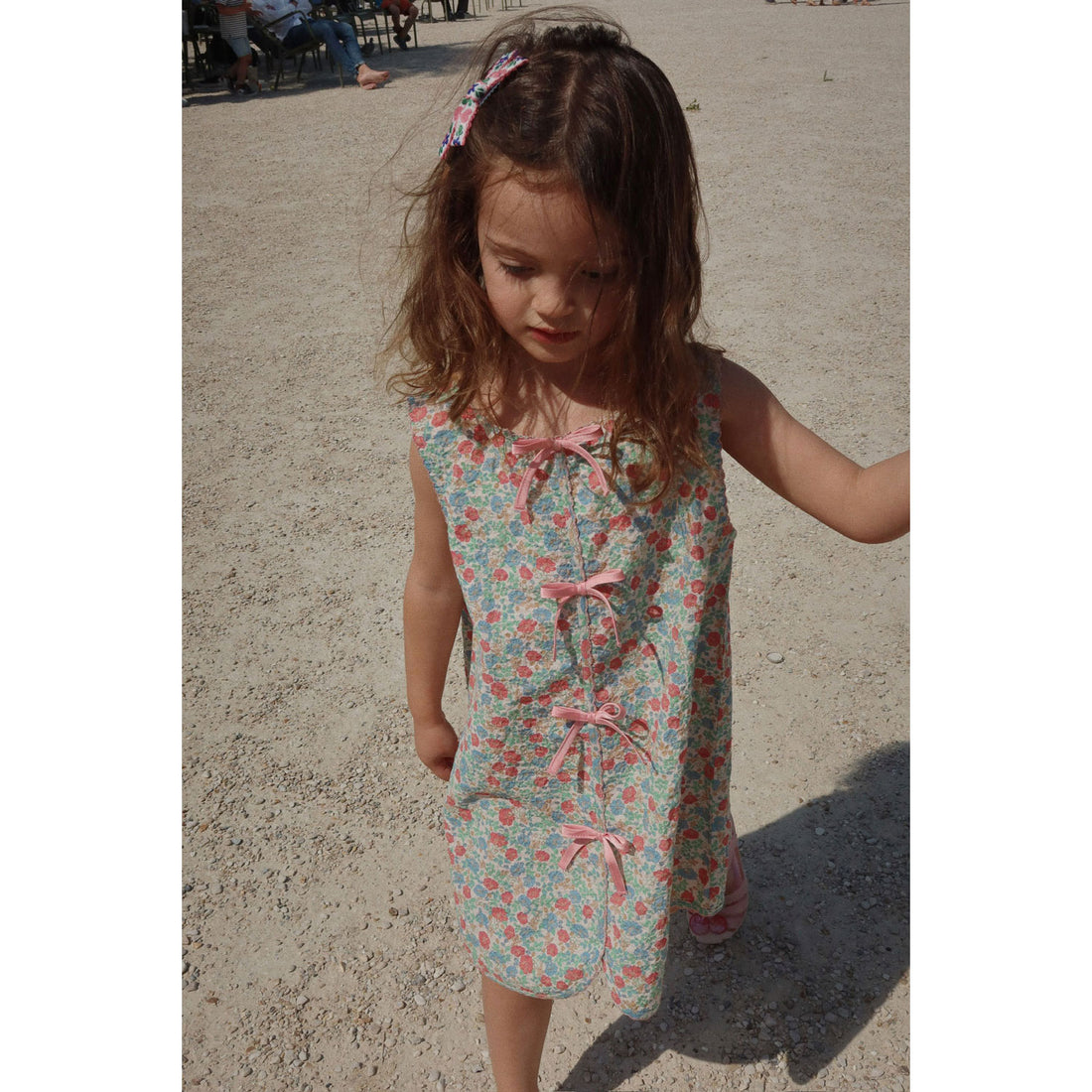 Konges Slojd White Floria Elin Bow Dress