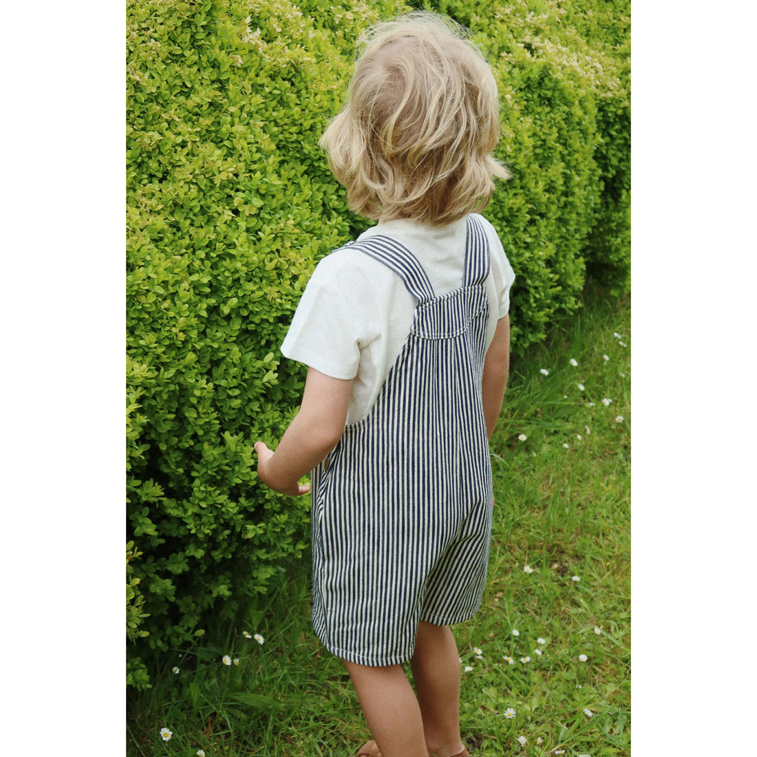 Konges Slojd Navy Stripe Fender Overalls