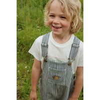 Konges Slojd Navy Stripe Fender Overalls