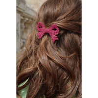 Konges Slojd Sangria 2 Pack Pearly Bow Hair Clips