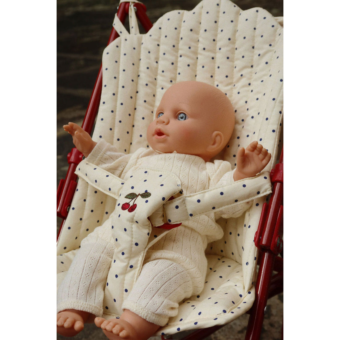 Konges Slojd Estate Dot Doll Stroller