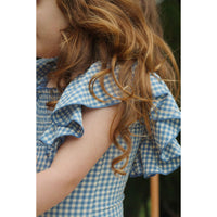 Konges Slojd Harbor Check Fresia Swimsuit