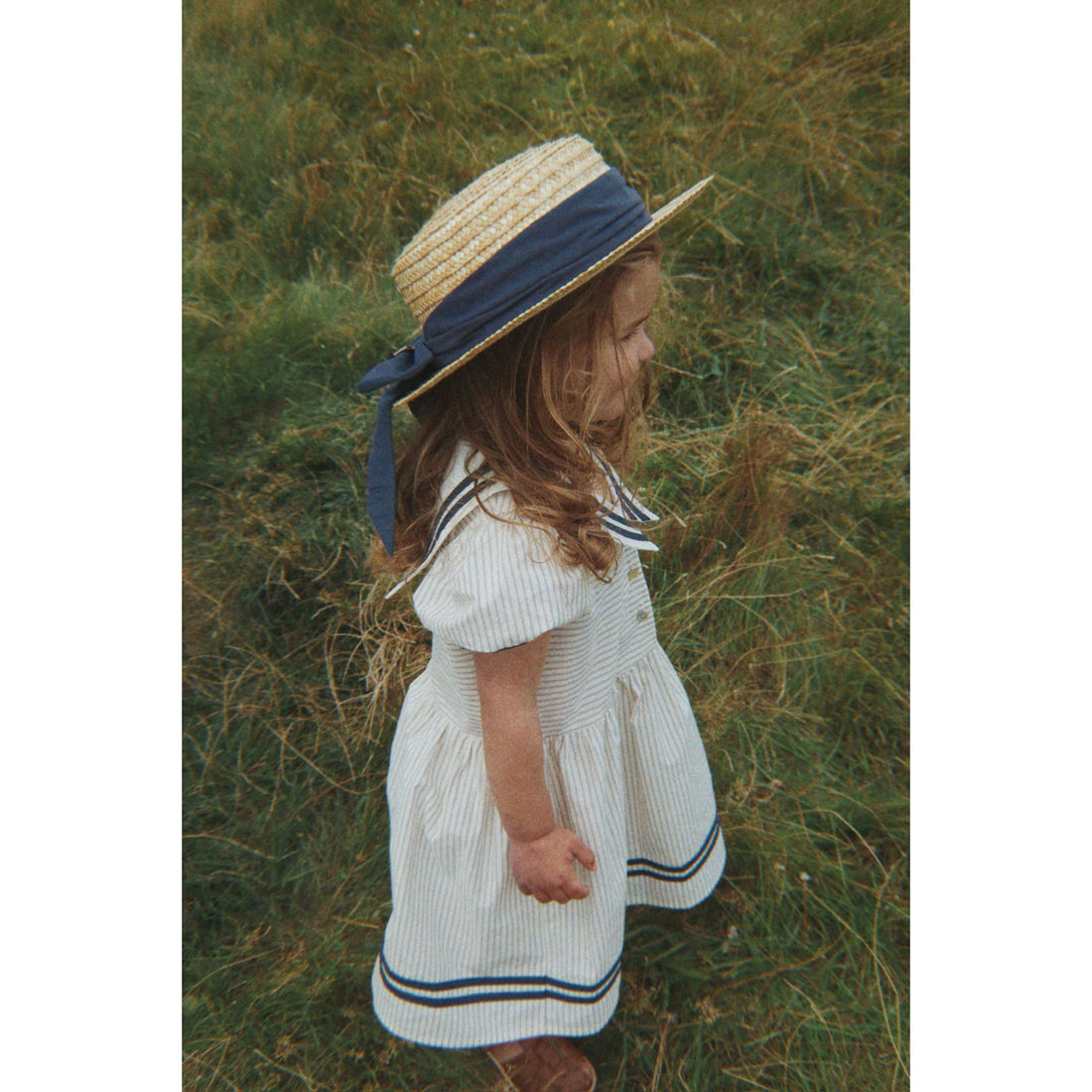 Konges Slojd Blue Stripe Allie Saior Dress