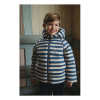 Konges Slojd  Bleu Noir Stripe Nuka Jacket