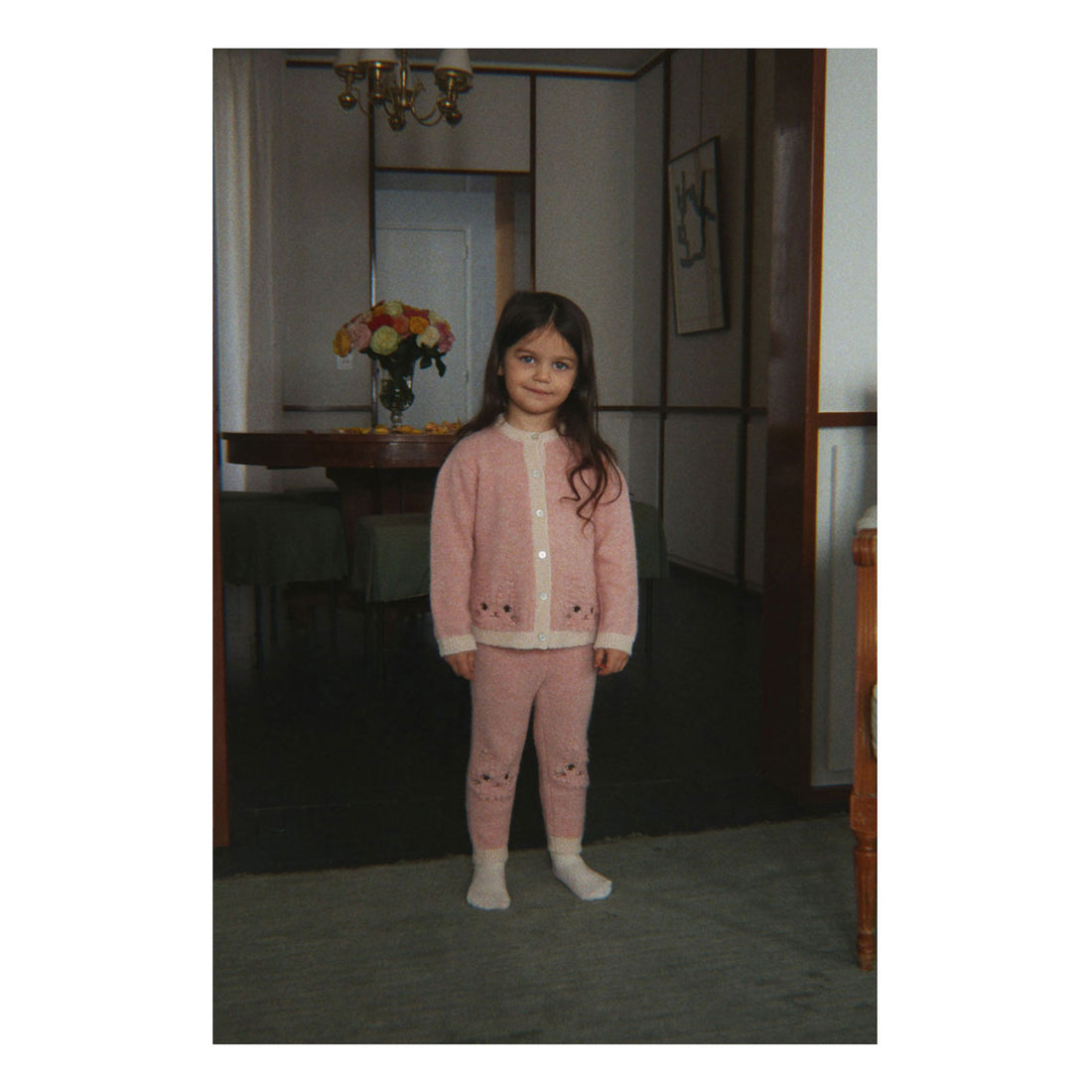 Konges Slojd  Silver Pink Kitty Pants