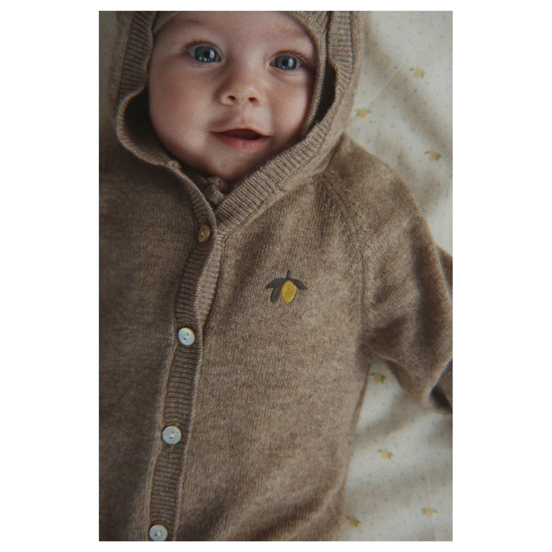 Konges Slojd  Light Brown Mattou Onesie