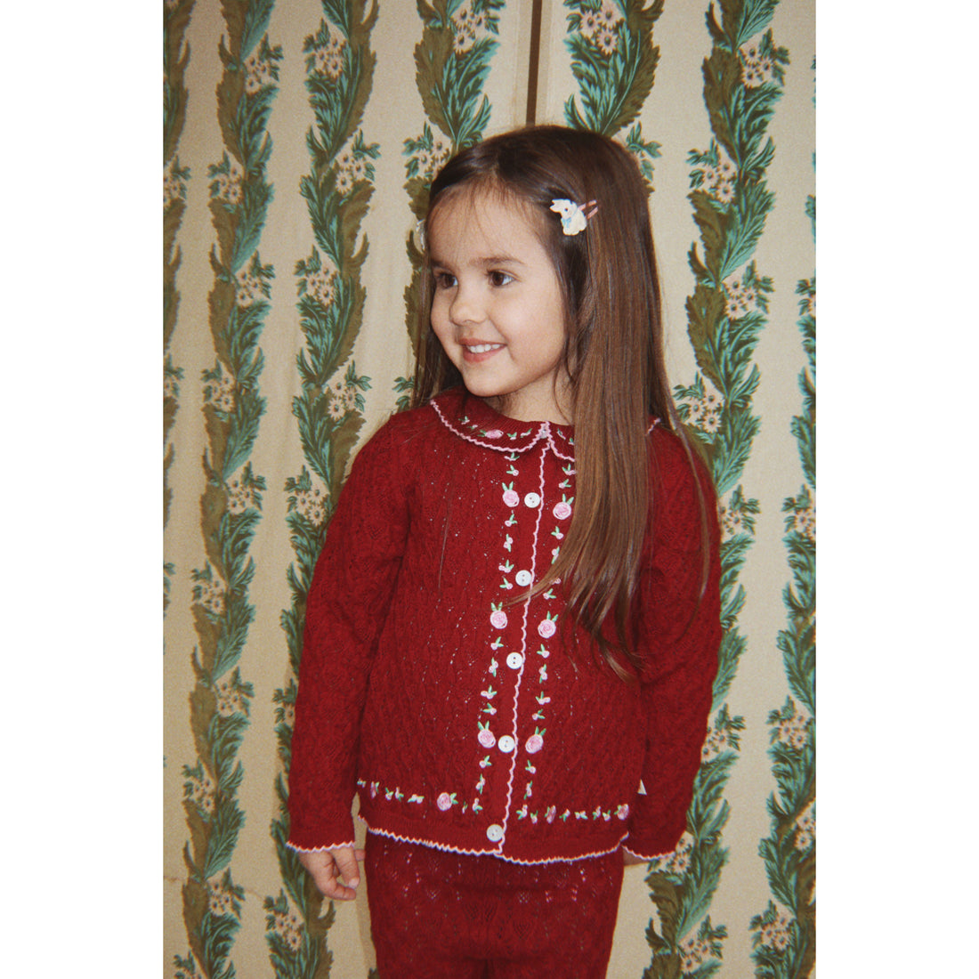 Konges Slojd  Pomegranate Rosier Cardigan