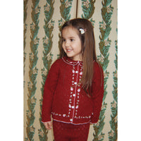 Konges Slojd  Pomegranate Rosier Cardigan