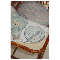 Konges Slojd  Swan Blue Sparkly Dinner Set