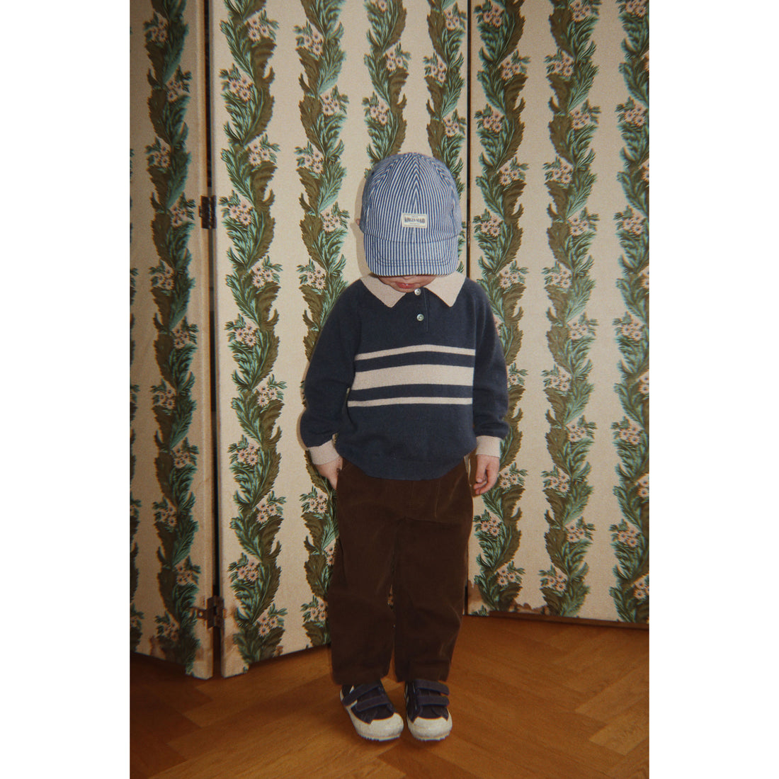 Konges Slojd  Dark Blue Stripe Basi Polo