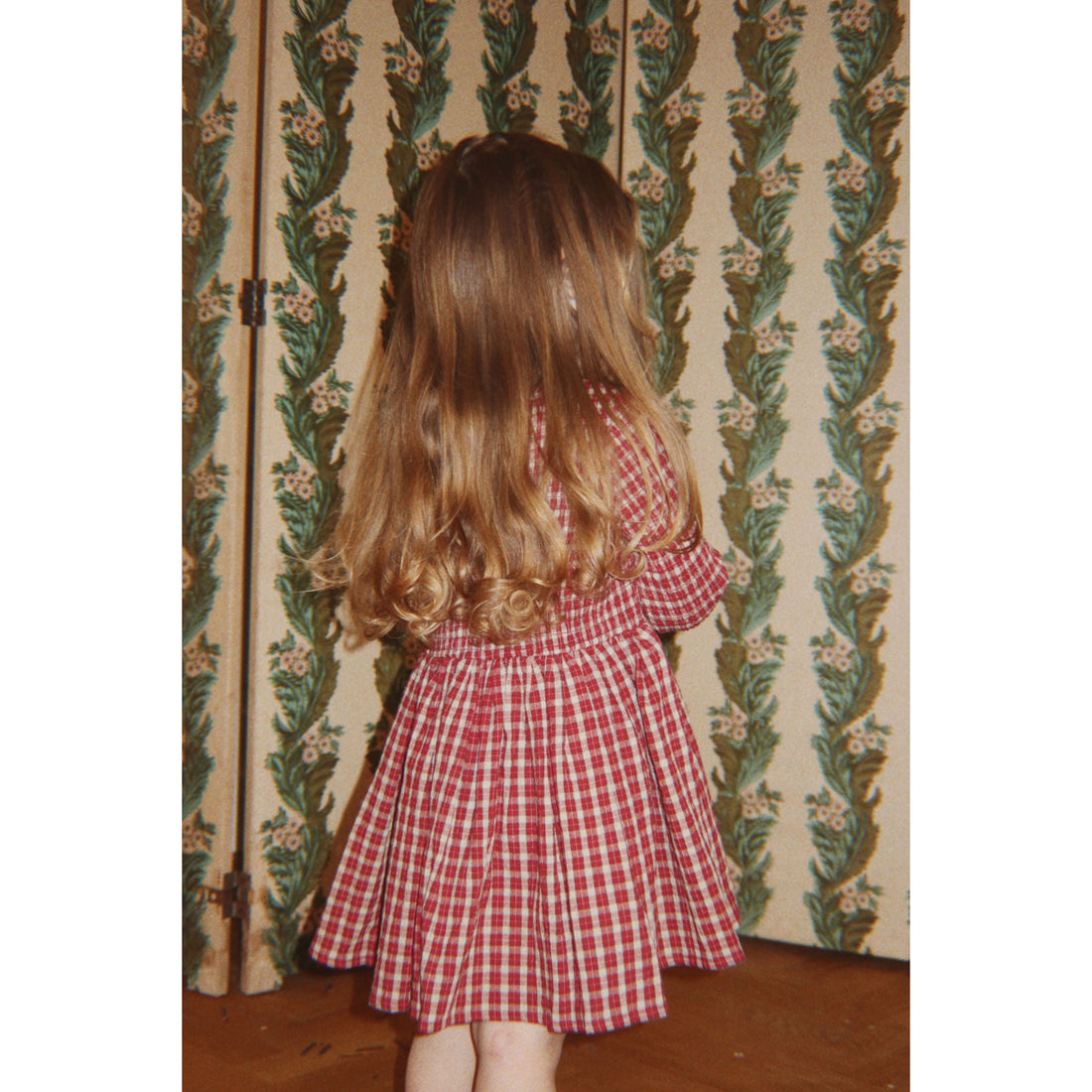 Konges Slojd  Brick Check Elin Smock Dress
