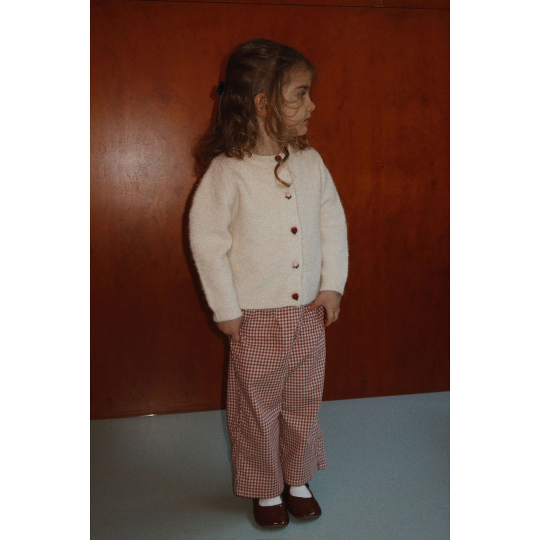 Konges Slojd  Buttercream Fleuri Cardigan