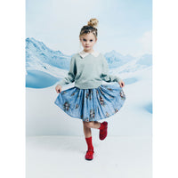 Morley Blue Peony Sprinter Skirt