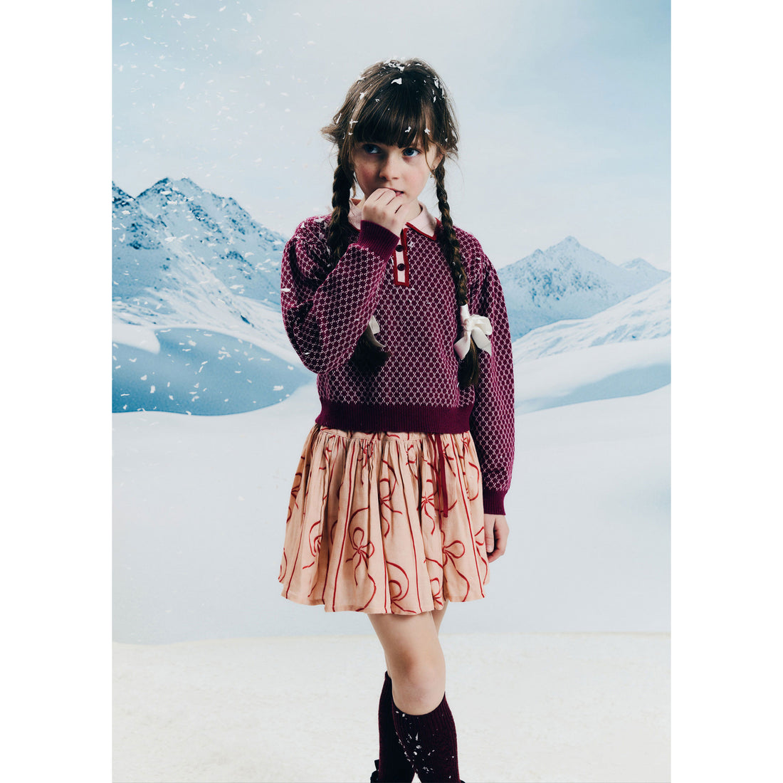 Morley Rose Bows Sprinter Skirt