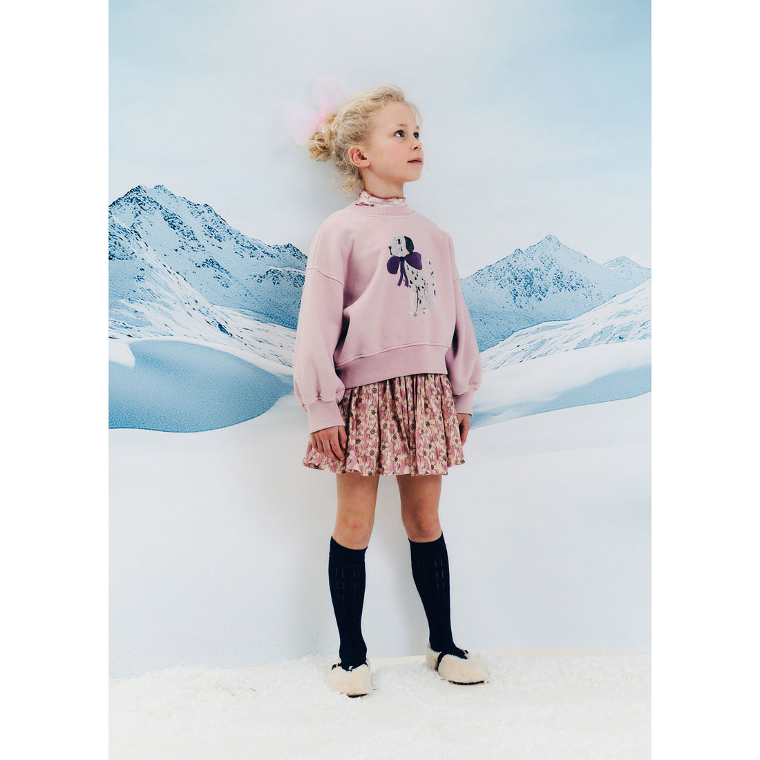 Morley Lilac Teunis Sprinter Skirt