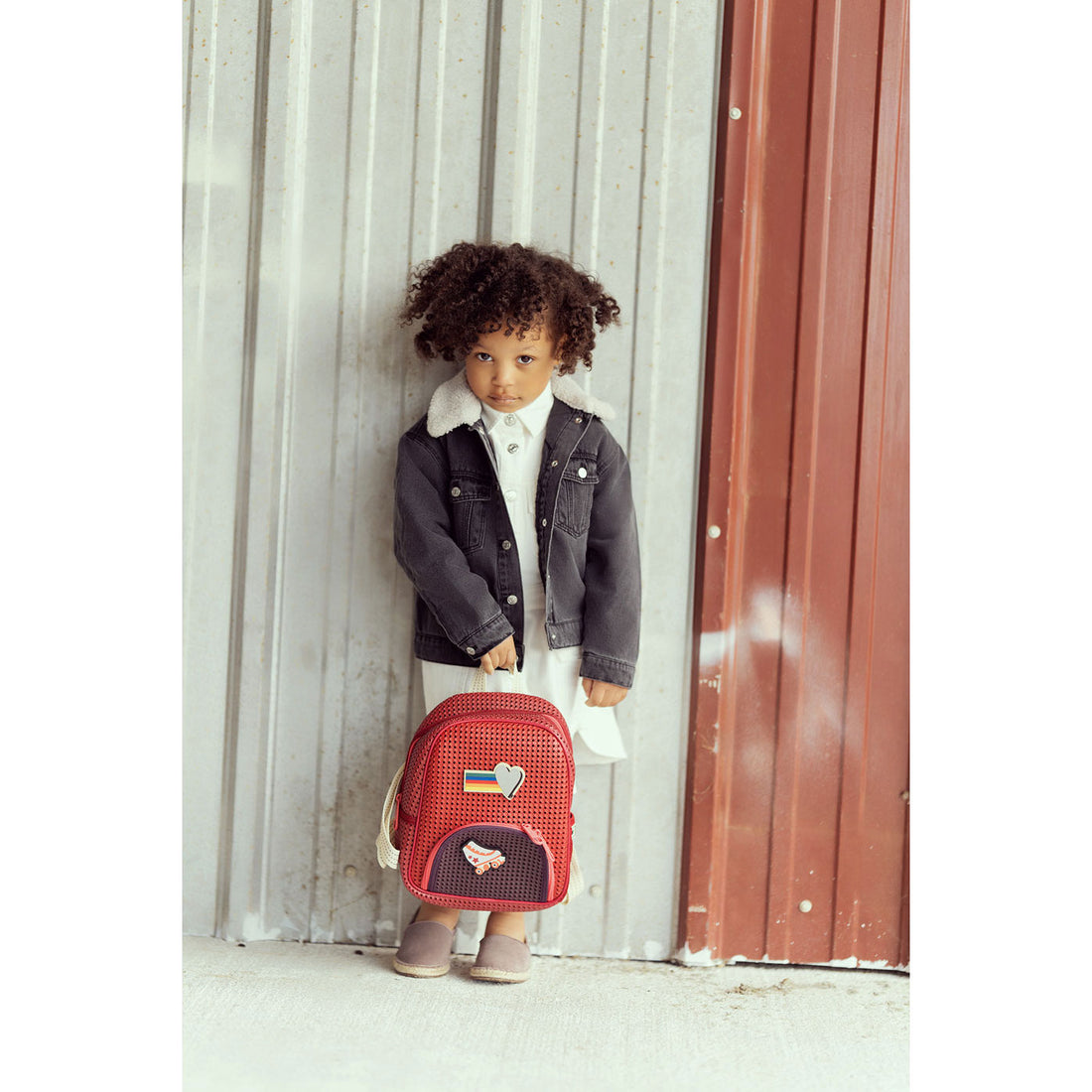 Light + Nine Starter XL Backpack Multi Rose