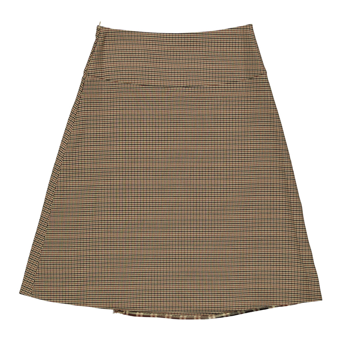 Olivia Rohde Brown Plaid Skirt