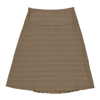 Olivia Rohde Brown Plaid Skirt
