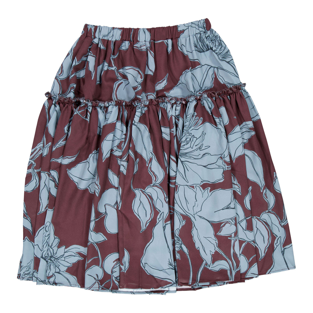 Olivia Rohde Brown/Light Blue Skirt