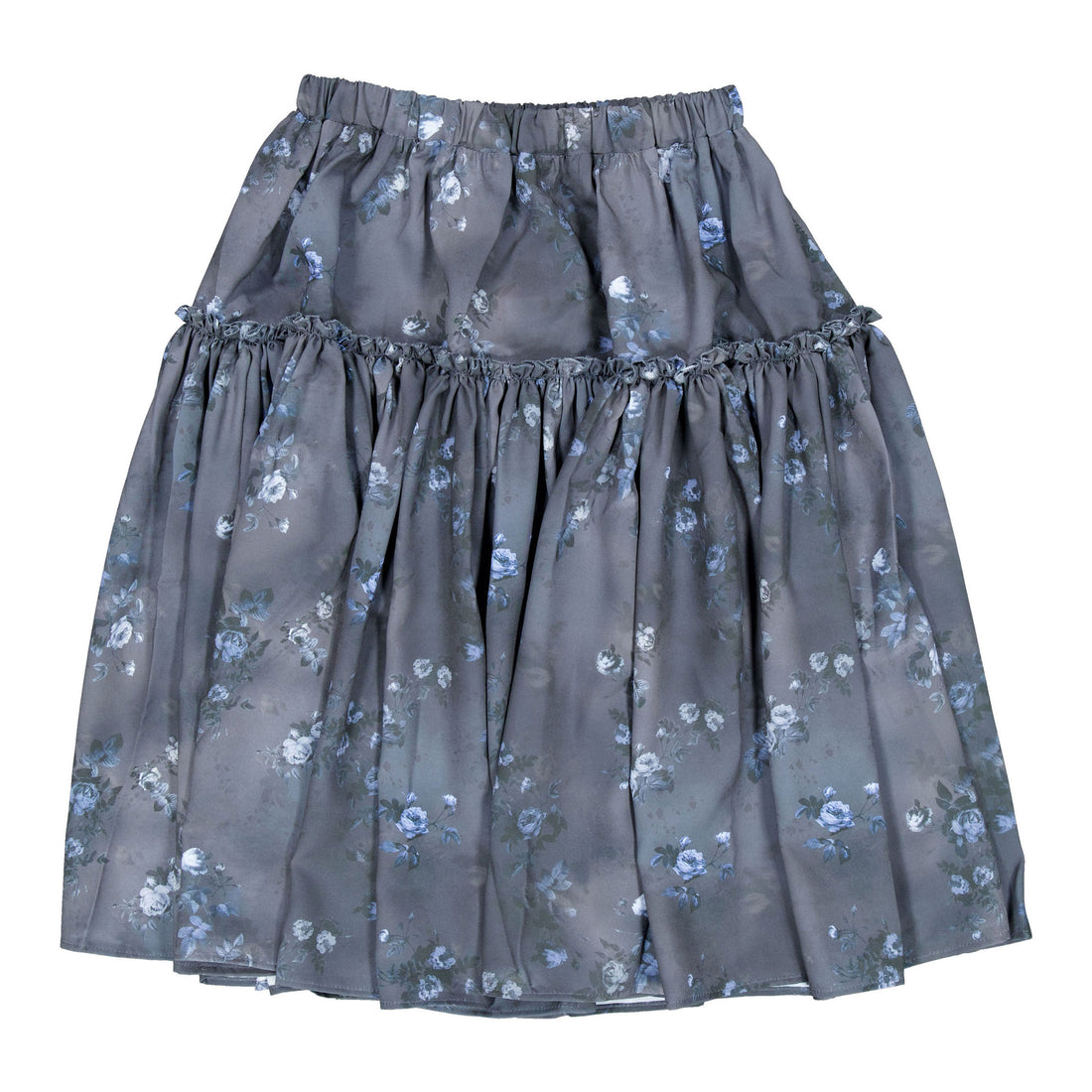 Christina Rohde Blue Floral Skirt