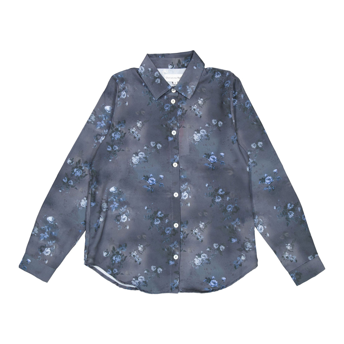 Christina Rohde Blue Floral Top