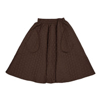 Olivia Rohde Brown Padded Skirt