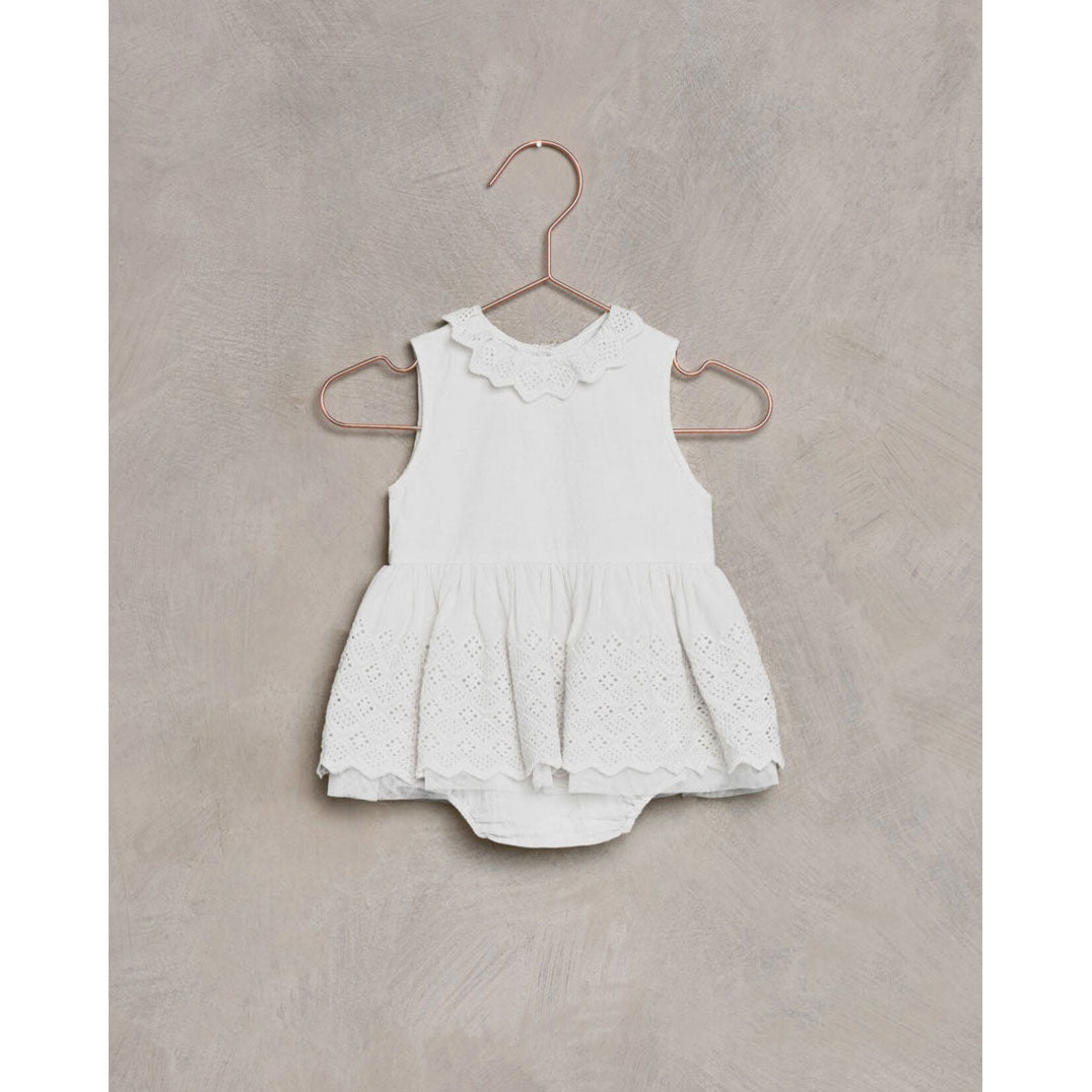 Noralee White Georgia Romper