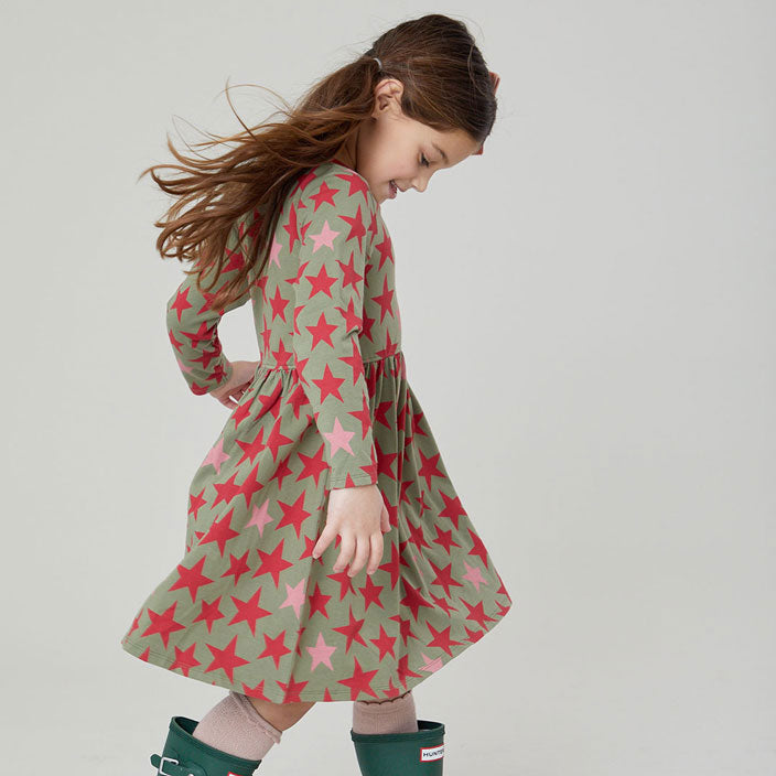 Pink Chicken Green Star Organic Steph Dress